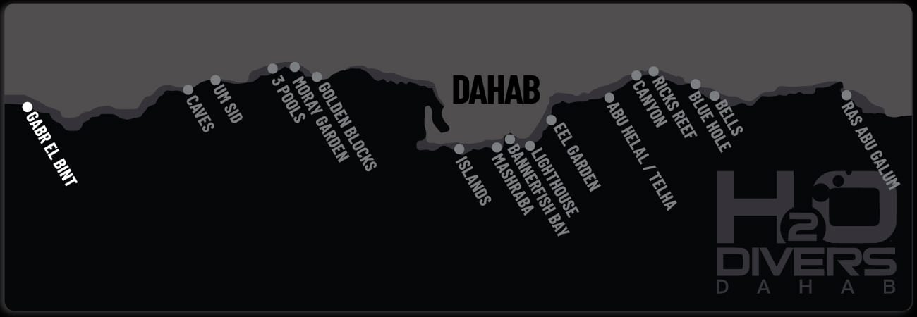 Dahab Dive Sites - Gabr el Bint