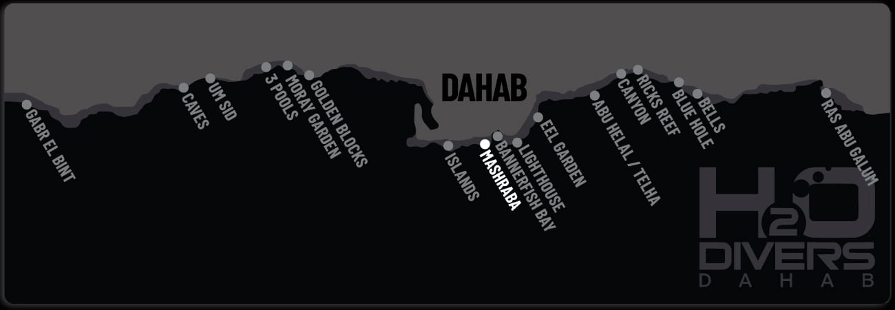 Dahab Dive Sites - Mashraba